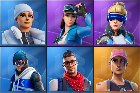 Blizzard Bomber, Cloud Striker, Neo Versa, Point Patroller, Prodigy, Rose Team Leader
