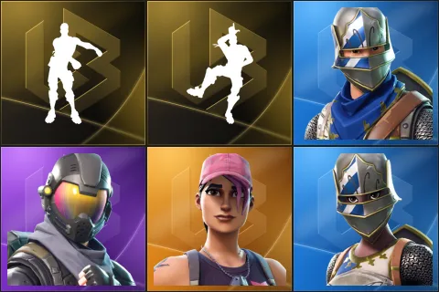 Floss, Take The L, Blue Squire, Rogue Agent, Rose Team Leader, Royale Knight