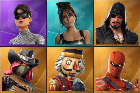Unchained Ramirez, Iconic Kim Kardashian, Blackheart, Calamity, Crackshot, Hybrid