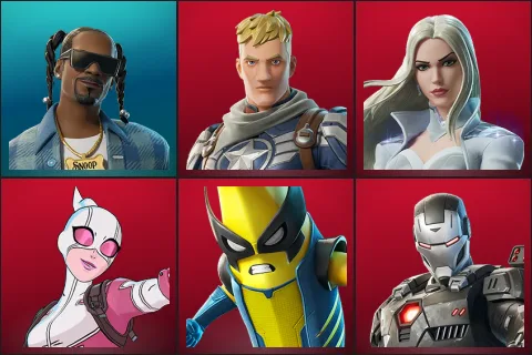 Snoop Dogg, Captain Jones, Emma Frost, Gwenpool, Peelverine, War Machine