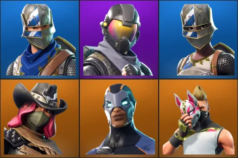 Blue Squire, Rogue Agent, Royale Knight, Calamity, Carbide, Drift