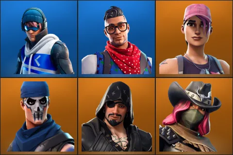 Point Patroller, Prodigy, Rose Team Leader, Warpaint, Blackheart, Calamity