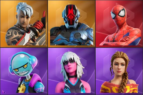 Ronin, The Foundation, Spider-Man, Gumbo, Harlowe, Haven