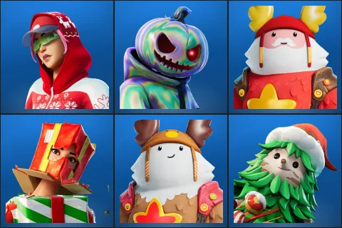 Arctic Adeline, Chrome Punk, Guff Gringle, Holiday Boxy, Sled Ready Guff, Winterfest Bushranger