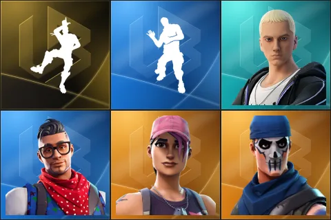 Take The L, Laugh It Up, Slim Shady, Prodigy, Rose Team Leader, Warpaint