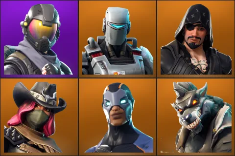 Rogue Agent, A.I.M., Blackheart, Calamity, Carbide, Dire