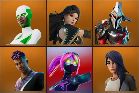 Backlash, Era, Eternal Knight, Fade, Galaxia, Gear Specialist Maya