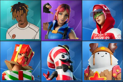 Slayer Juice WRLD, Explorer Emilie, Arctic Adeline, Holiday Boxy, Mr. Dappermint, Sled Ready Guff