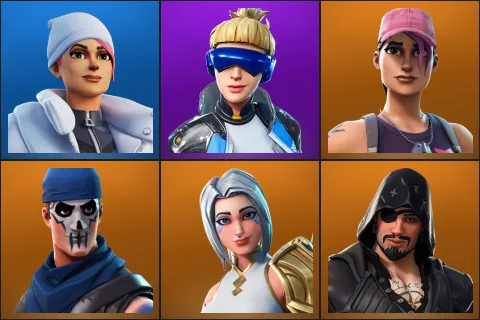 Blizzard Bomber, Neo Versa, Rose Team Leader, Warpaint, Ark, Blackheart