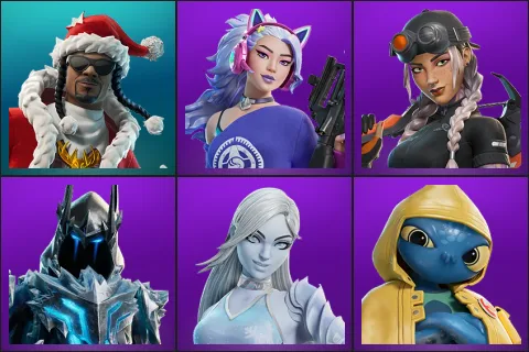 Santa Dogg, Dasha, Elite Jules, Exalted Ice King, Lady Windfrost, Squibbly