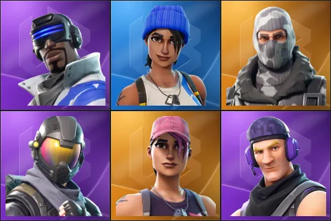 Blue Striker, Blue Team Leader, Havoc, Rogue Agent, Rose Team Leader, Sub Commander