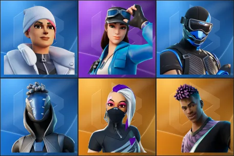 Blizzard Bomber, Cloud Striker, Fixer, Sultura, Catalyst, Fade