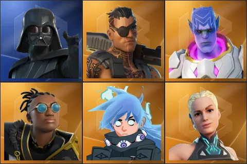 Darth Vader, Joey, Kymera, Malik, Nezumi, Paradigm (Reality-659)