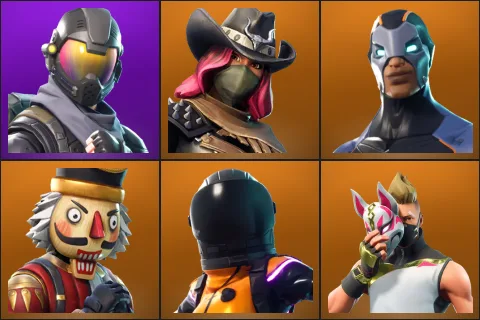Rogue Agent, Calamity, Carbide, Crackshot, Dark Vanguard, Drift