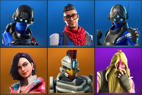 Carbon Commando, Prodigy, Trilogy, Rox, Sentinel, Bunker Jonesy