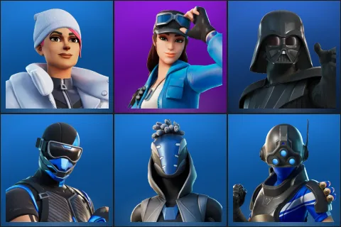 Blizzard Bomber, Cloud Striker, Darth Vader, Fixer, Sultura, Trilogy