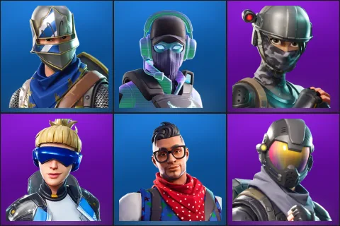 Blue Squire, Breakpoint, Elite Agent, Neo Versa, Prodigy, Rogue Agent