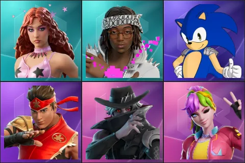 Chappell Roan, Tour Ready Lil Tecca, Sonic the Hedgehog, FIRE Master Kai, Osric the Uninvited, Prisma