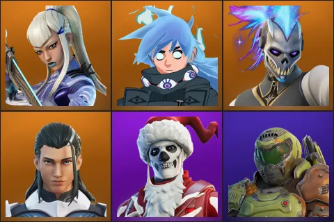 Mizuki, Nezumi, Renzo the Destroyer, The Ageless, Yule Trooper, Doom Slayer