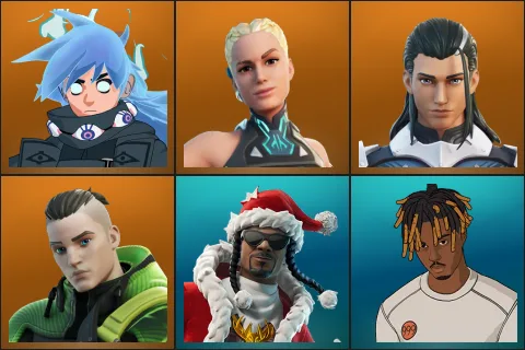 Nezumi, Paradigm (Reality-659), The Ageless, Twyn, Santa Dogg, Slayer Juice WRLD