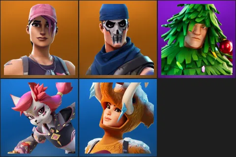 Rose Team Leader, Warpaint, Lt. Evergreen, Kimiko Five-Tails, Wooly Warrior