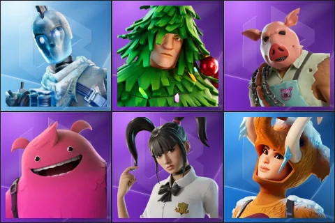 Glacial Dummy, Lt. Evergreen, Pig the Butcher, Yeddy, Yuki Yubari, Wooly Warrior
