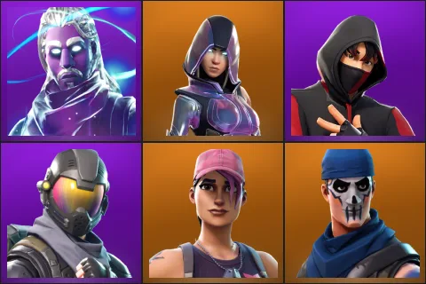 Galaxy, Glow, IKONIK, Rogue Agent, Rose Team Leader, Warpaint