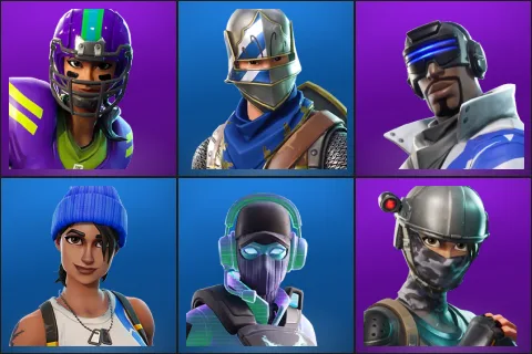 Blitz, Blue Squire, Blue Striker, Blue Team Leader, Breakpoint, Elite Agent