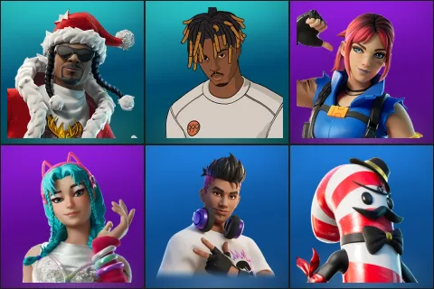Santa Dogg, Slayer Juice WRLD, Explorer Emilie, Katalina, Chord Kahele, Mr. Dappermint