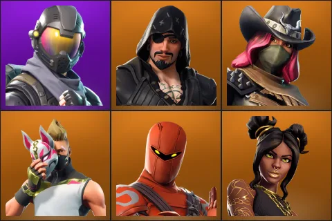 Rogue Agent, Blackheart, Calamity, Drift, Hybrid, Luxe