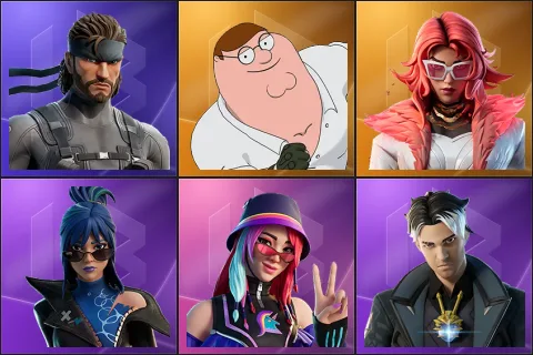 Solid Snake, Peter Griffin, Valeria, Hope, Lana Llane, Montague