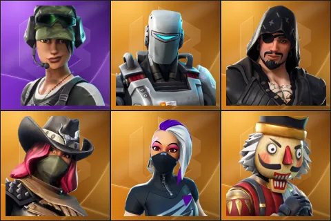 Trailblazer, A.I.M., Blackheart, Calamity, Catalyst, Crackshot