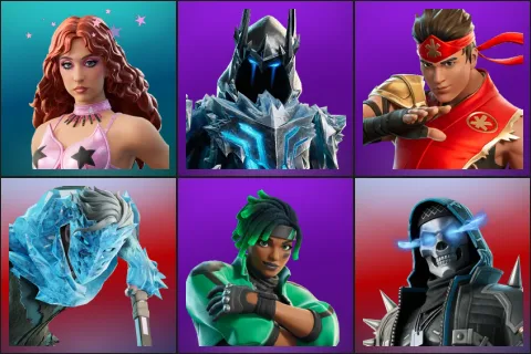 Chappell Roan, Exalted Ice King, FIRE Master Kai, Gale, Sage, Skull Raider