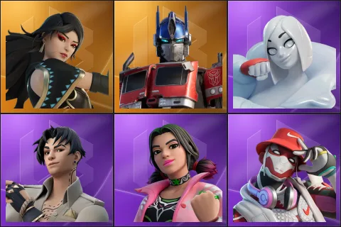 Era, Optimus Prime, Airie, Lorenzo, Mariposa, Maxxed Out Max