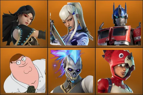 Era, Mizuki, Optimus Prime, Peter Griffin, Renzo the Destroyer, Tricera Ops