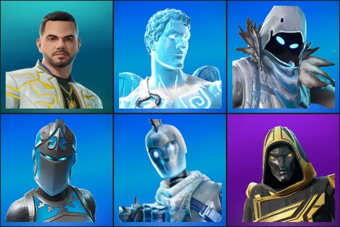 CouRage, Frozen Love Ranger, Frozen Raven, Frozen Red Knight, Glacial Dummy, Blitz Knight