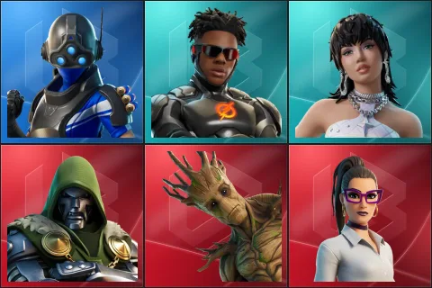 Trilogy, ISuperSpeed, Rockstar LISA, Doctor Doom, Groot, Jennifer Walters