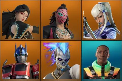 Era, Kado Thorne, Mizuki, Optimus Prime, Renzo the Destroyer, Khaby Lame