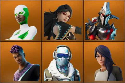 Backlash, Era, Eternal Knight, Fade, Frostbite, Gear Specialist Maya