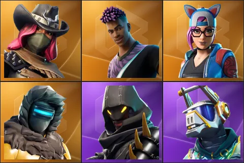 Calamity, Fade, Lynx, Zenith, Cloaked Star, DJ Yonder