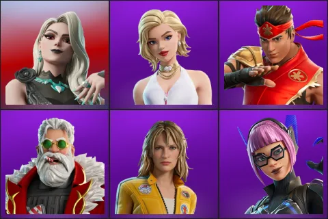 Carletta, Cat Holloway, FIRE Master Kai, Lt. Winter, The Bride, Void Walker Lynx