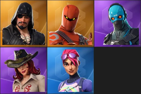 Blackheart, Hybrid, Cobalt, Sidewinder, Brite Bomber