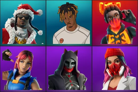 Santa Dogg, Slayer Juice WRLD, Tectonic Komplex, Explorer Emilie, Felina, Yulejacket