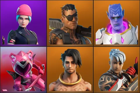 Wildcat, Joey, Kymera, Mecha Cuddle Master, Raz, Ronin