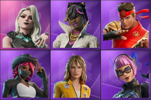 Carletta, Danica, FIRE Master Kai, Omen Hunter Calamity, The Bride, Void Walker Lynx