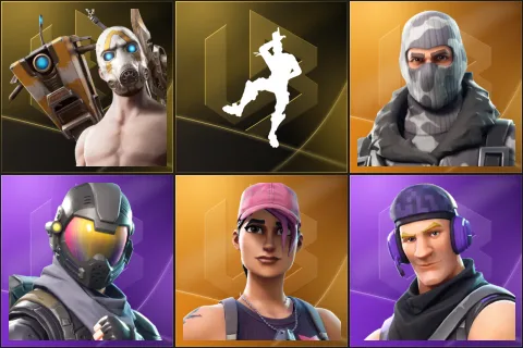 Psycho Bandit, Take The L, Havoc, Rogue Agent, Rose Team Leader, Sub Commander