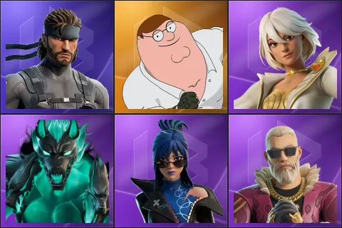 Solid Snake, Peter Griffin, Aphrodite, Cerberus, Hope, Kingsley