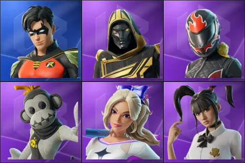 Robin, Blitz Knight, Burnoff, GHOST Monks, Haylee Skye, Yuki Yubari