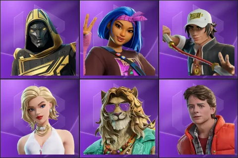 Blitz Knight, Carina, Carter Wu, Cat Holloway, Kingston, Marty McFly