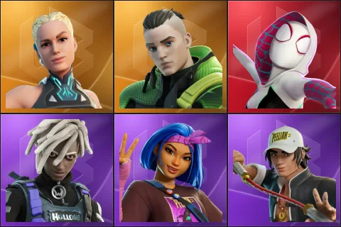 Paradigm (Reality-659), Twyn, Spider-Gwen, Bytes, Carina, Carter Wu